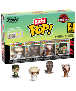 Bitty Pop! Jurassic Park 4-Pack Series 2