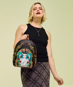 Alternative view of Universal Monsters The Bride Of Frankenstein Stained Glass Mini Backpack
