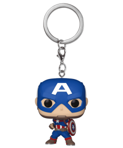 Pop! Keychain Captain America (Marvel New Classics)