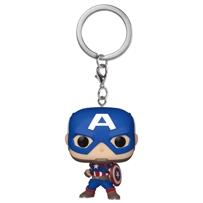 Pop! Keychain Captain America (Marvel New Classics)