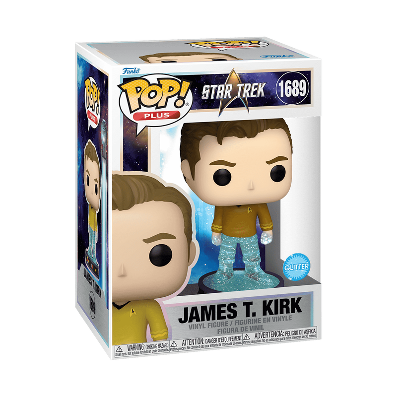 Pop! Plus James T. Kirk (Transporter) (Glitter) - Image 2
