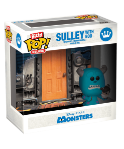 Alternative view of Bitty Pop! Deluxe Sulley with Boo
