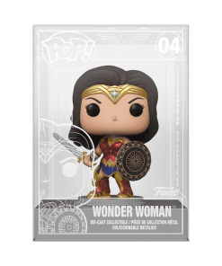 Pop! Die-Cast Wonder Woman with Sword & Shield