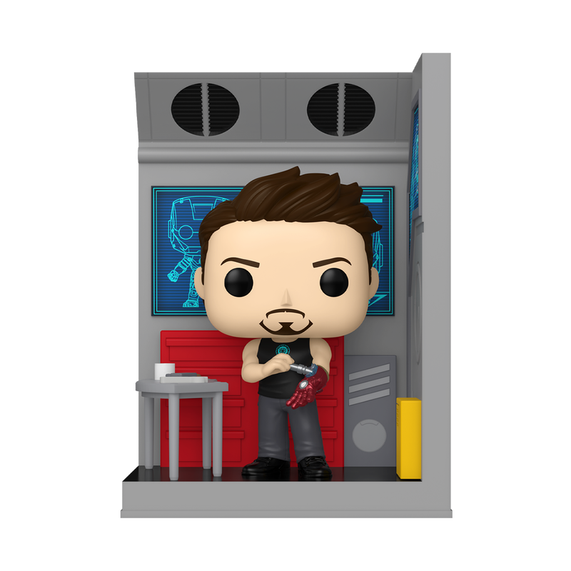 Pop! Nooks Tony Stark in his Workshop - Image 2