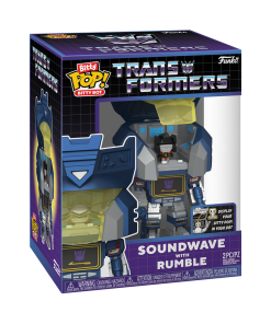 Alternative view of Bitty Pop! Bitty Bot Soundwave with Rumble