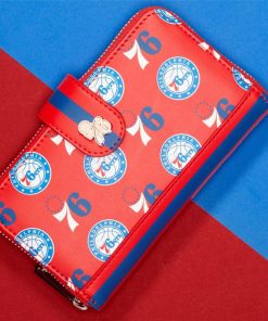 Alternative view of NBA Philadelphia 76ers Logo Zip Around Wallet