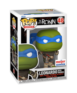 Alternative view of Pop! Leonardo with Swords