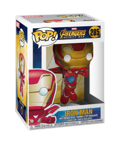 Alternative view of Pop! Iron Man with Nano Repulsor Cannon