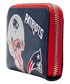 Alternative view of NFL New England Patriots Patches Zip Around Wallet
