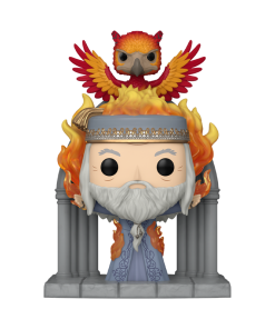Alternative view of Pop! Deluxe Albus Dumbledore with Fawkes