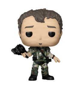 Alternative view of Pop! Pvt. Hudson with Pop! Protector