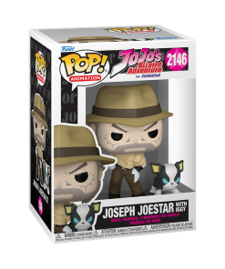 Alternative view of Pop! & Buddy Joseph Joestar with Iggy